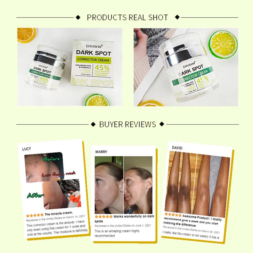 Korean Natural Vegan Neck Facial Vitamin C Acne Pimples Dark Spot Remover - Zera