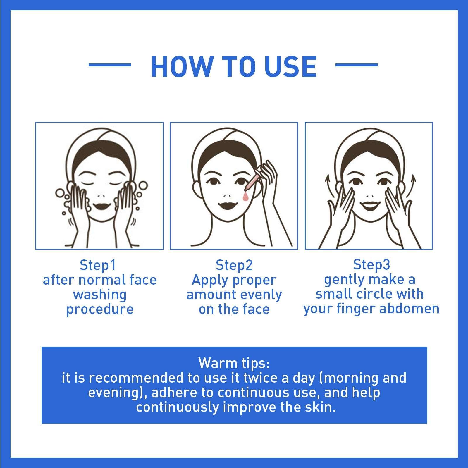 Anti-Wrinkle Firming Head Lifting Pattern French Pattern Fading Wrinkle Botox Zera