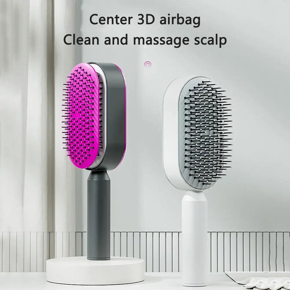 Self Cleaning Hair Brush - Zera