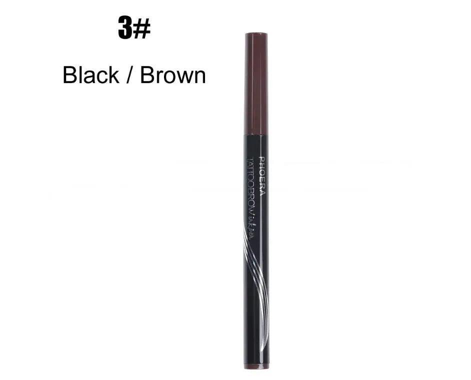 New Long Lasting Ultra-Fine Four-Comb Eyebrow Pencil - Zera