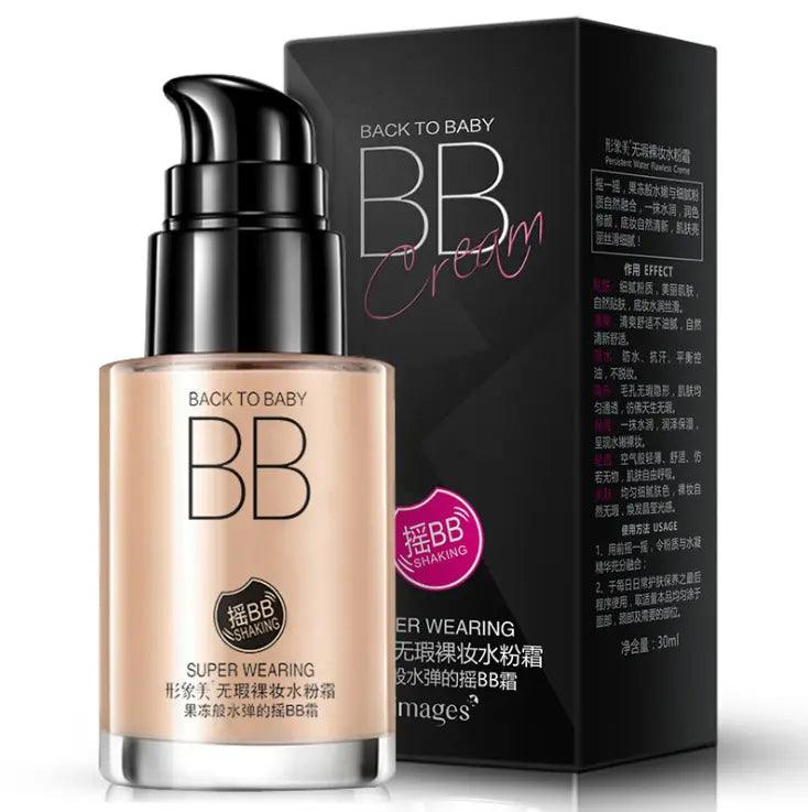 Clear and sleek hydrating cream nude makeup BB cream makeup concealer moisturizing BB cream - Zera