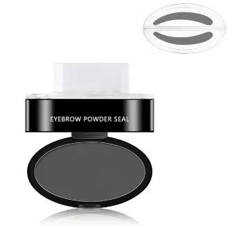 Eyebrow Powder Stamp Tint Stencil Kit Cosmetics Professional Makeup Waterproof Eye Brow Stamp Lift Eyebrow Enhancers Stencil Kit - Zera