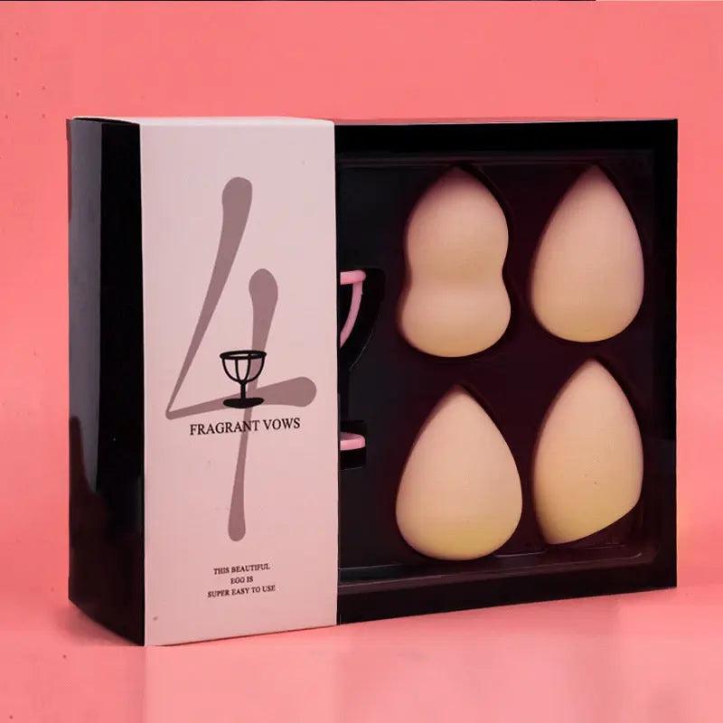 Beauty Egg Makeup Blender Cosmetic Puff Makeup Sponge Cushion Foundation Powder Sponge Beauty Tool Women Make Up Accessories - Zera