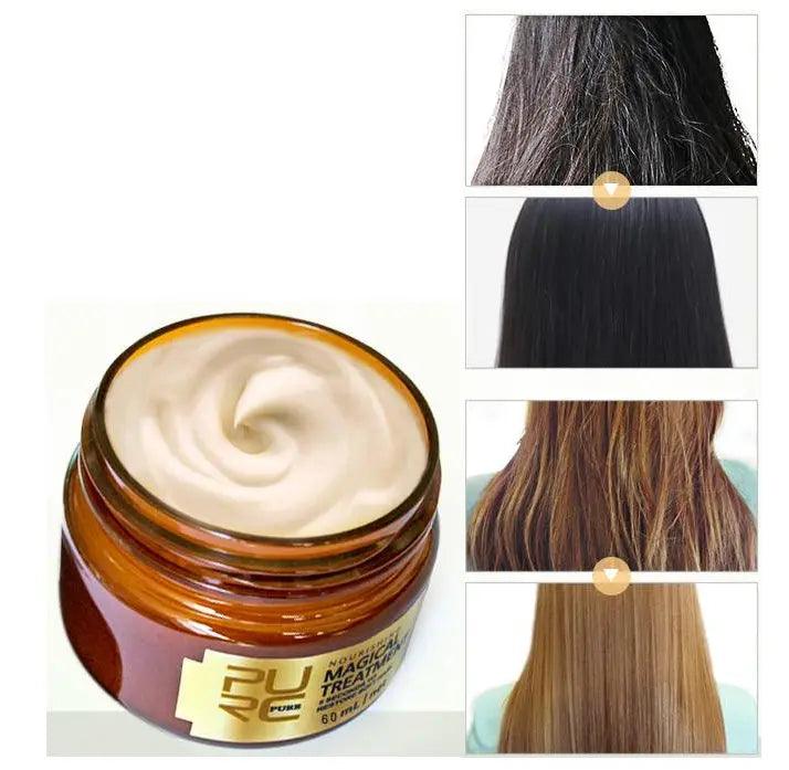 Repairing And Smoothing Women's Fragrant Steam Free Hair Mask - Zera