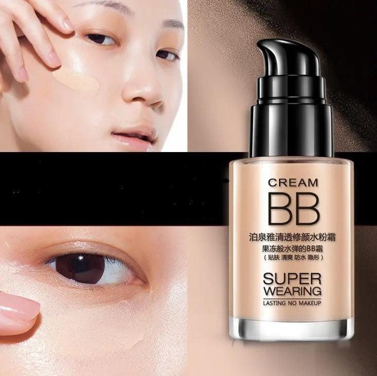 Clear and sleek hydrating cream nude makeup BB cream makeup concealer moisturizing BB cream - Zera