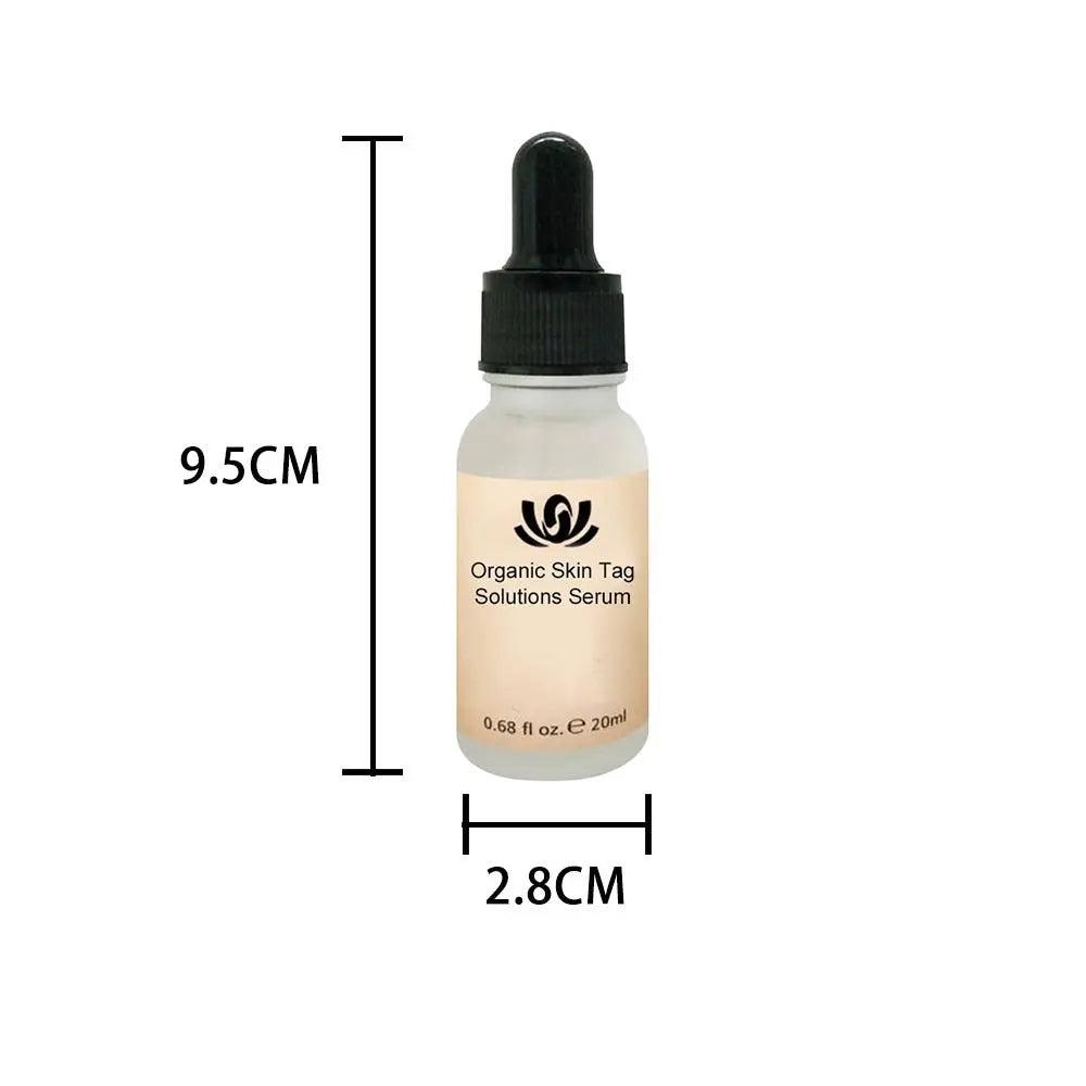 Organic Tags Solutions Serum No Trace Painle Skin Tag Remover Serum Mole Removal Cream Painless Face Wart Mole Freckle - BEAUTIRON