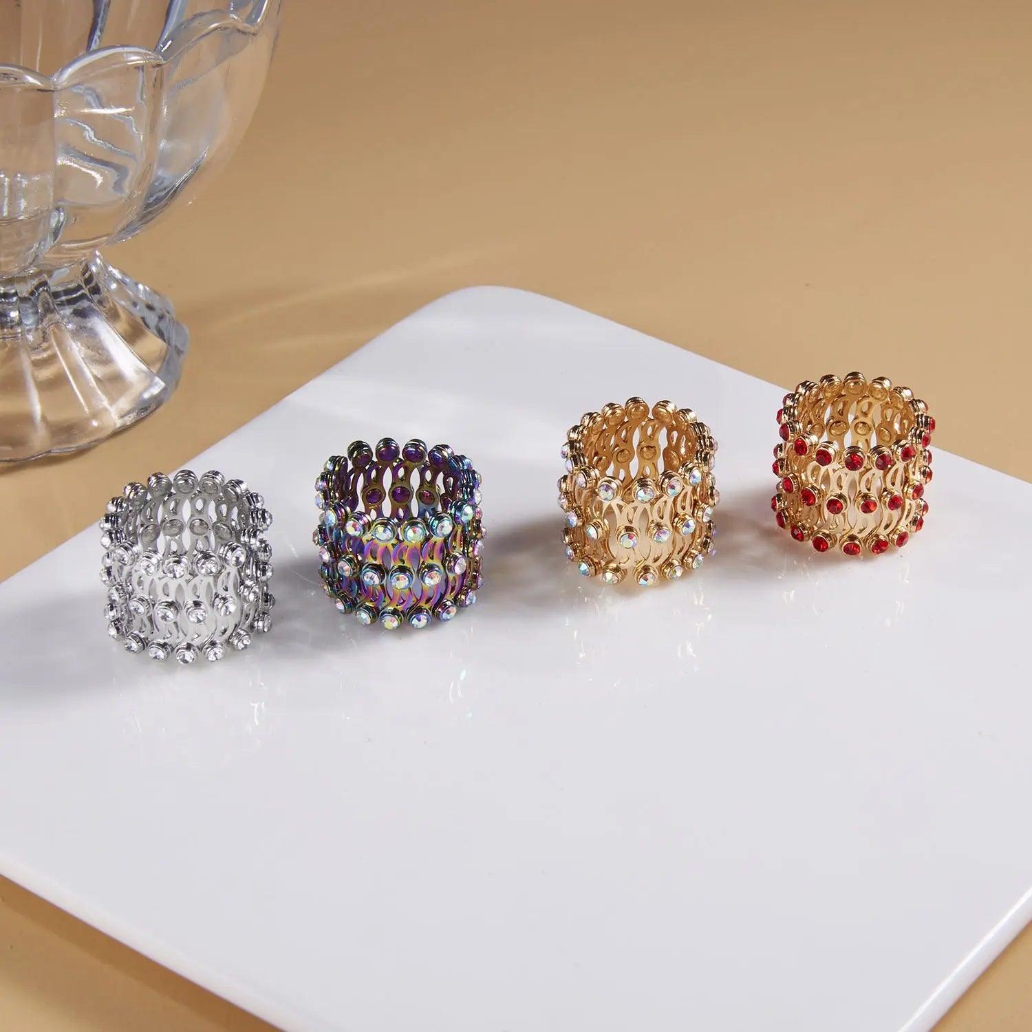 Fashionable Retractable Ring Deformable Copper Bracelet - BEAUTIRON