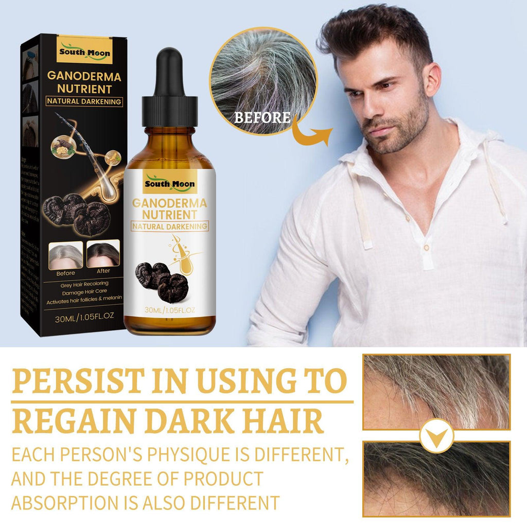Premium Reishi Hair Shampoo For Gray Hair,Support Follicle And Hair Health,Hair Care And Nourishing Moisturizing Shampoo Essence