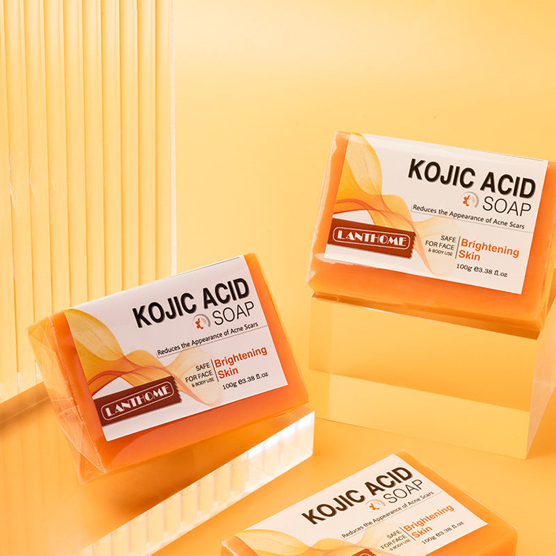 Lianbiquan Kojic Acid Soap Skin Cleaning Facial Soap