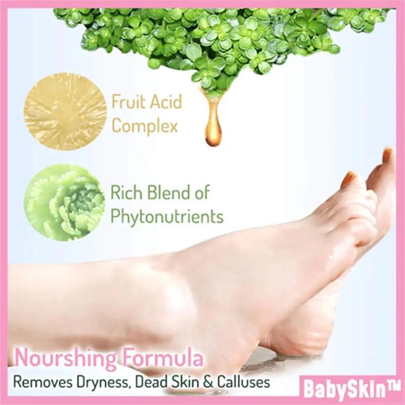 Easy Application Process - BabySkin Foot Mask