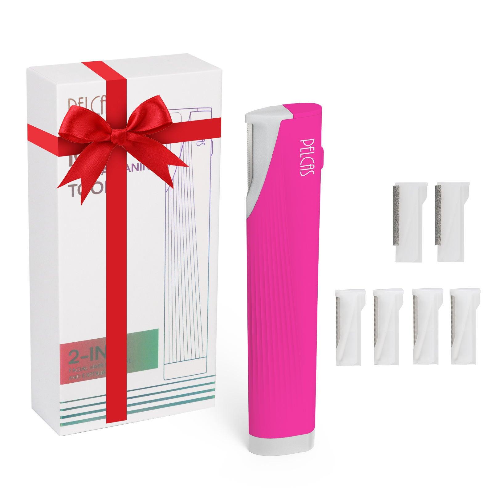Electric Women's Facial Peeling Tool Razor Set