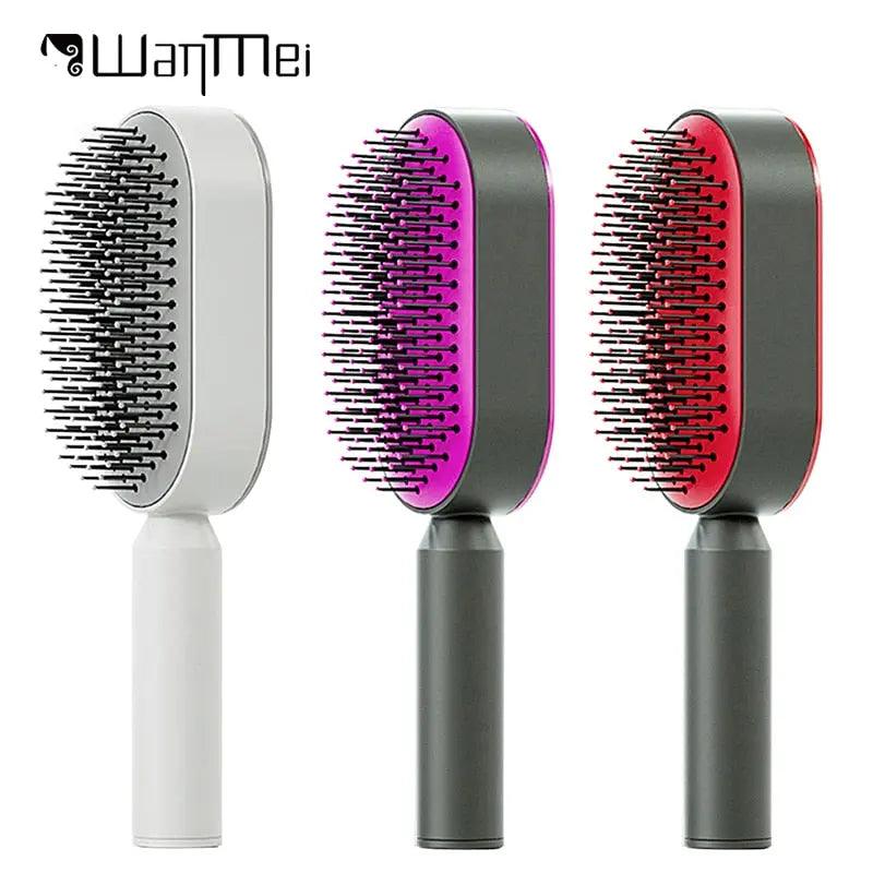 Self Cleaning Hair Brush - Zera