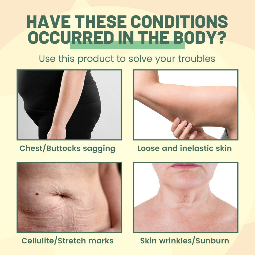 Therapeutic oil for body tightening, collagen massage, slimming and shaping the abdomen