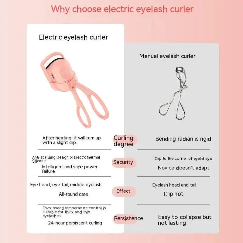 Electric Heated Eyelash Curler - Zera