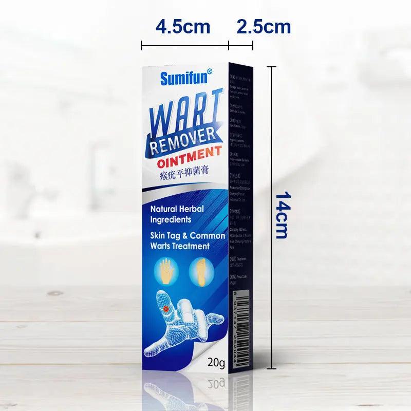 Warts Remover Antibacterial Ointment Wart Treatment Cream Skin Tag Remover Herbal Extract Corn Plaster Warts Ointment - BEAUTIRON