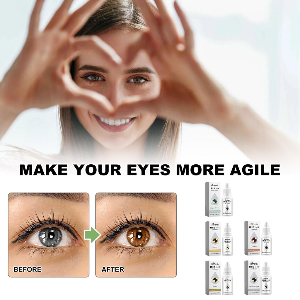 Relieve Eye Fatigue Dry Vision Fuzzy Moisturizing Eye Color Eye Drops Care Solution