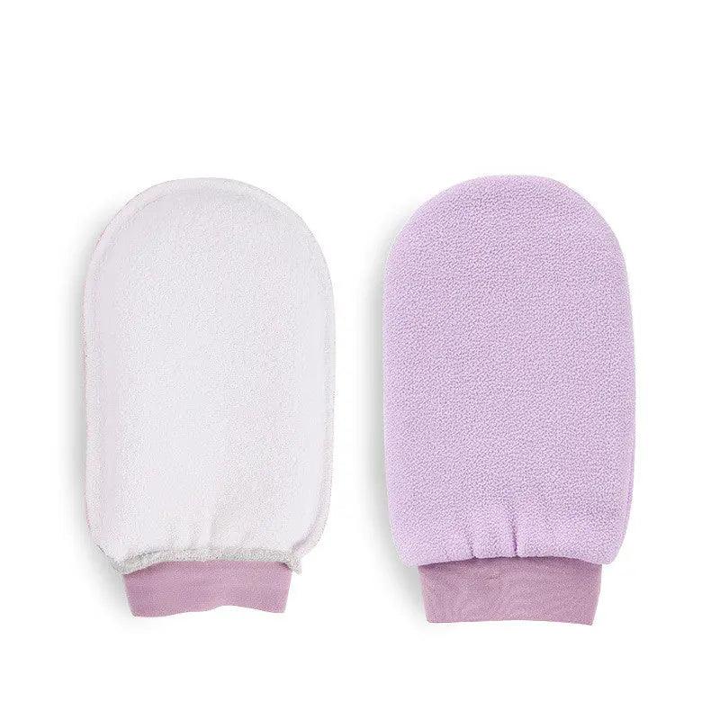Plant fiber fabric for gentle exfoliation