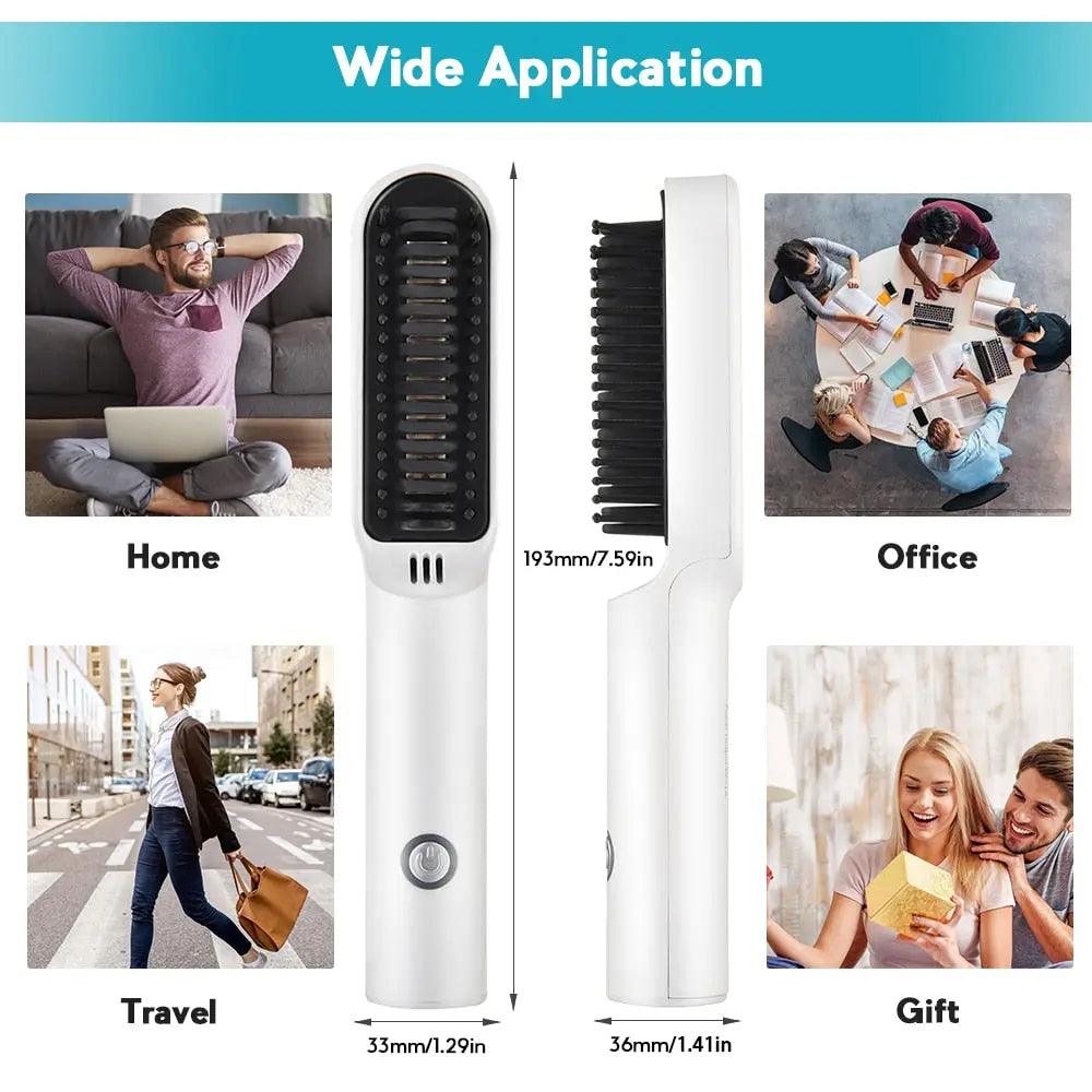 Wireless Heating Hair Styling Comb - Zera