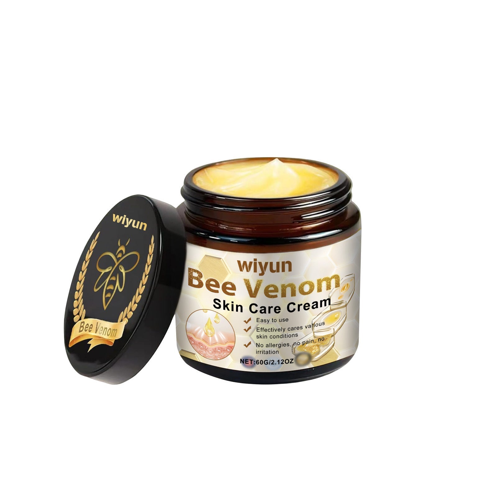 Herbal Mild Fade Skin Mole Skin Cleaning Care Cream