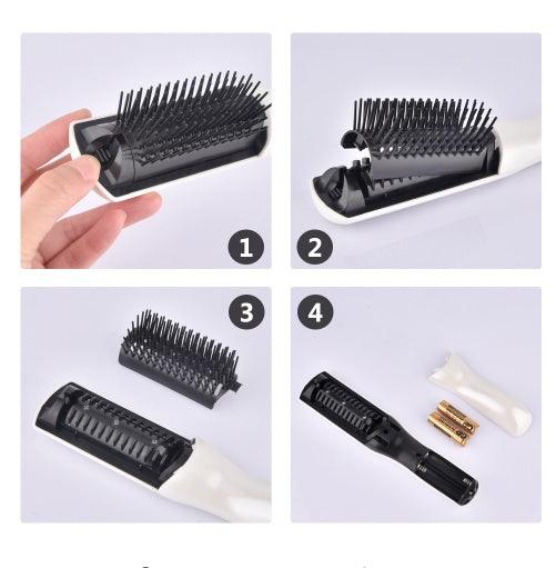 Infrared Ray Growth Laser Hair Comb Massage Equipment Hair Brush Massager Laser Anti Hair Loss Electric Vibration Hairbrush S46 Zera