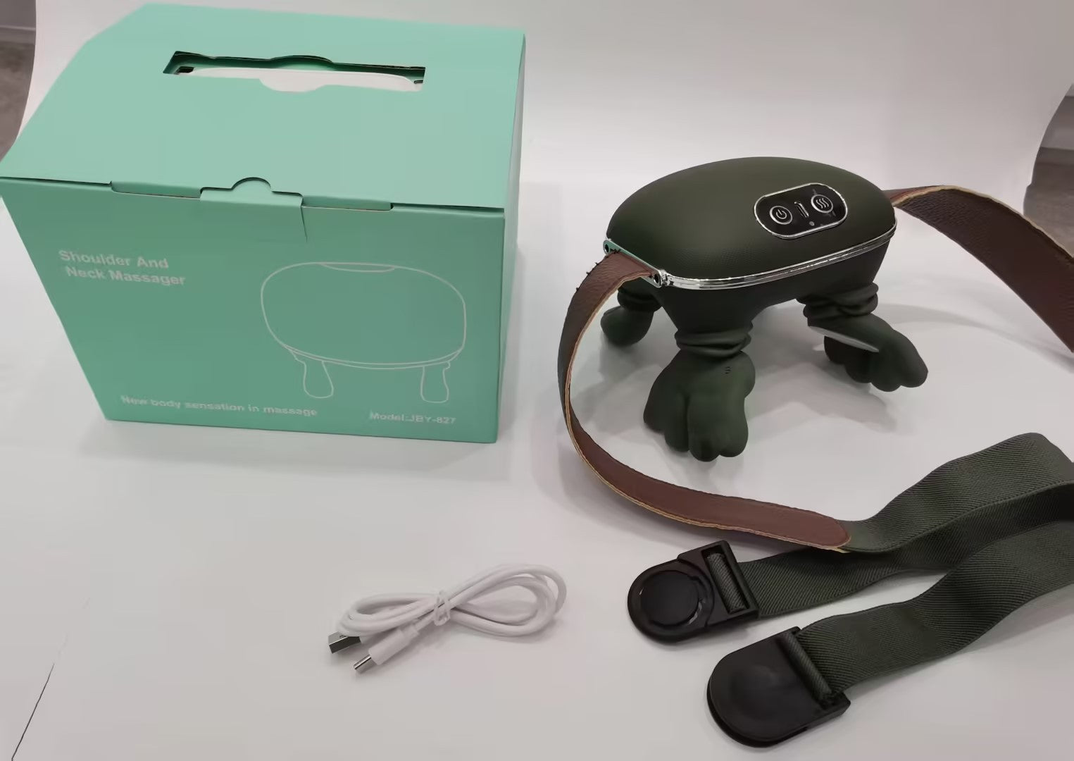 Electric Neck And Shoulder Muscle Massager Wireless Shoulder And Relax Pain Relief