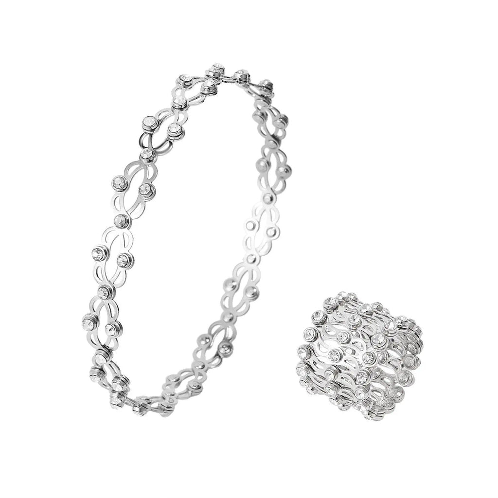 Fashionable Retractable Ring Deformable Copper Bracelet - BEAUTIRON