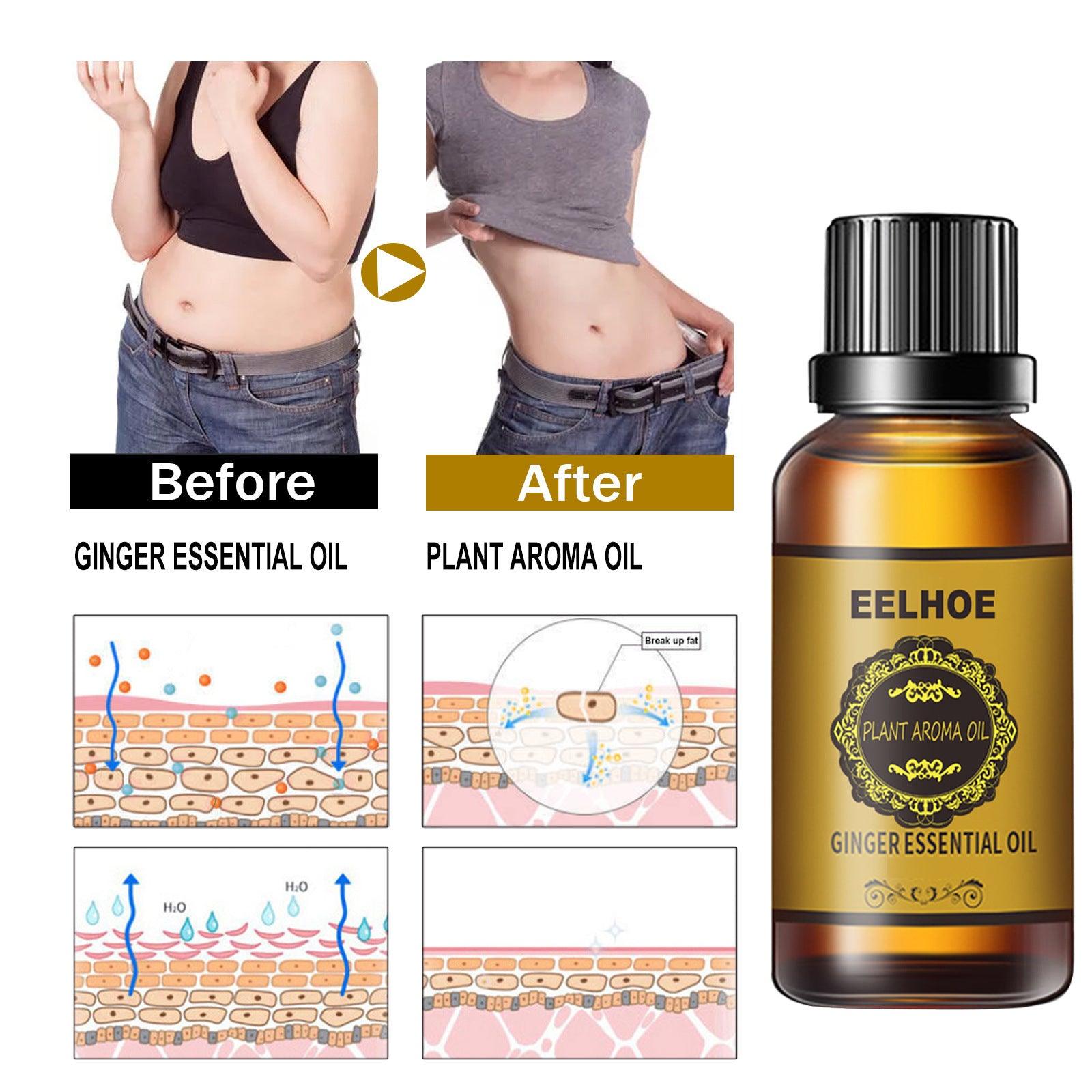 Ginger Essential Oil Slimming Belly Firming And Slimming Massage Zera
