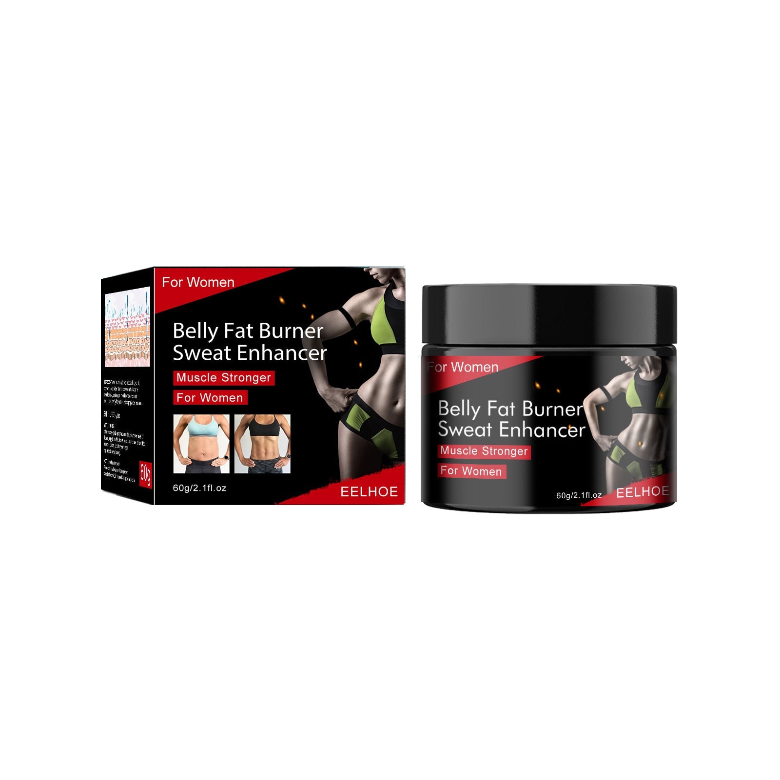 Strengthen Muscle Body Sculpting Sports Sweat Line Massage Cream