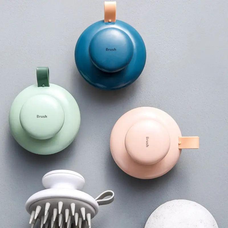 Silicone Head Scalp Massage Brush - Zera