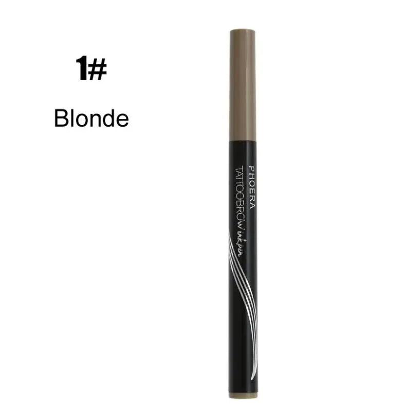New Long Lasting Ultra-Fine Four-Comb Eyebrow Pencil - Zera