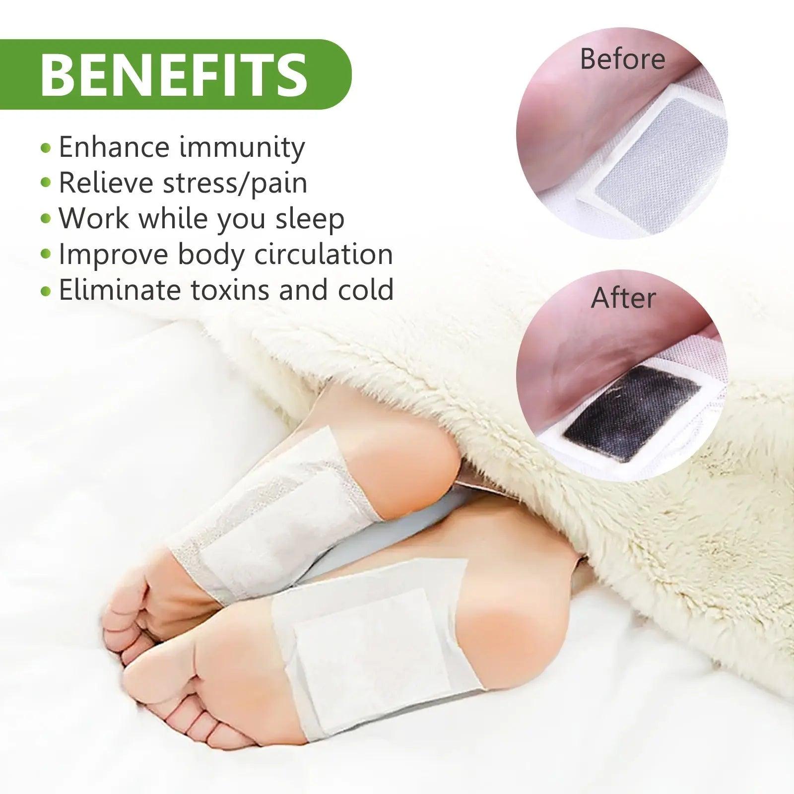Wormwood Foot Mask: Anti-Fatigue & Sleep Care Stick - BEAUTIRON