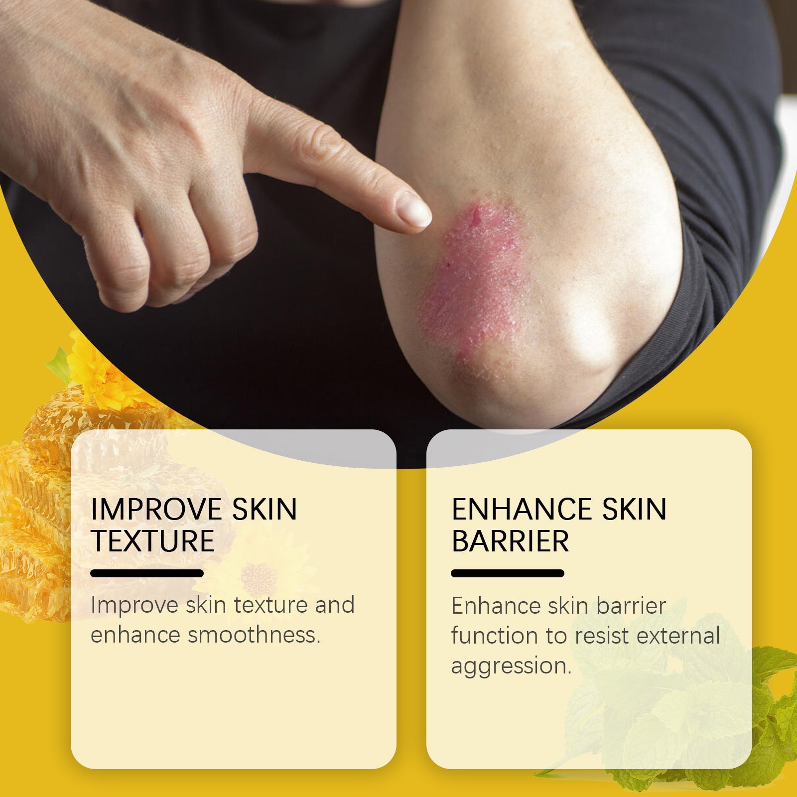 Hydrating Mild Massage Smear Skin Neck Cream
