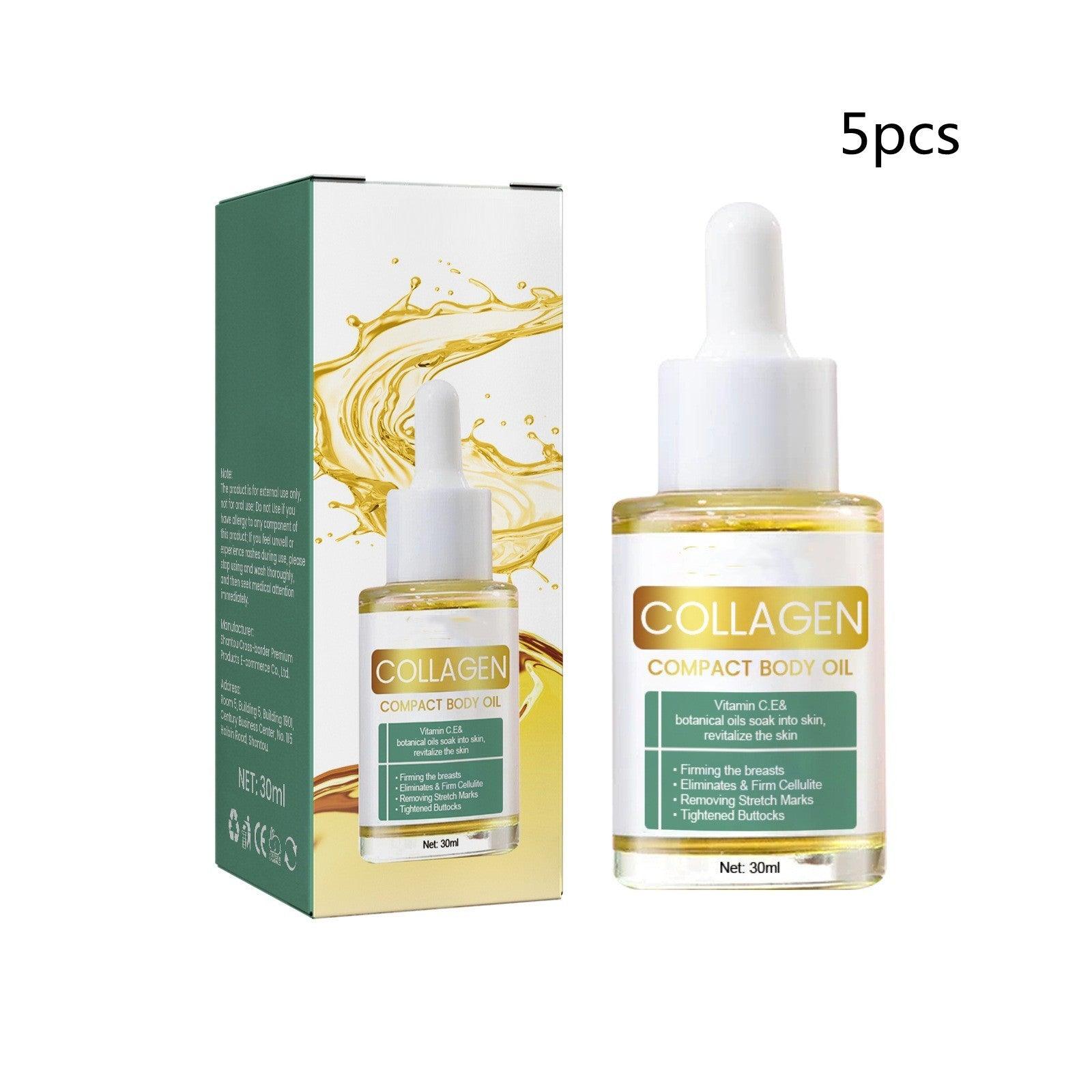 Therapeutic oil for body tightening, collagen massage, slimming and shaping the abdomen