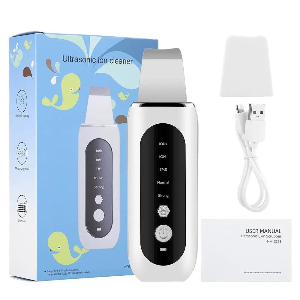 Ultrasonic Face Skin Scrubber - Zera