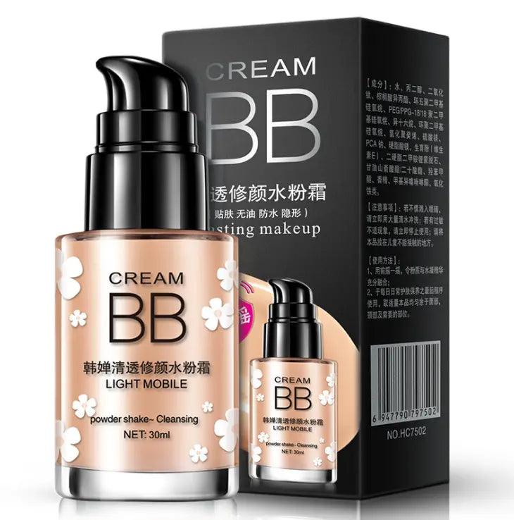 Clear and sleek hydrating cream nude makeup BB cream makeup concealer moisturizing BB cream - Zera