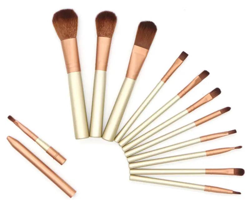 Makeup Brush Set Of 12 Makeup Tools - Zera