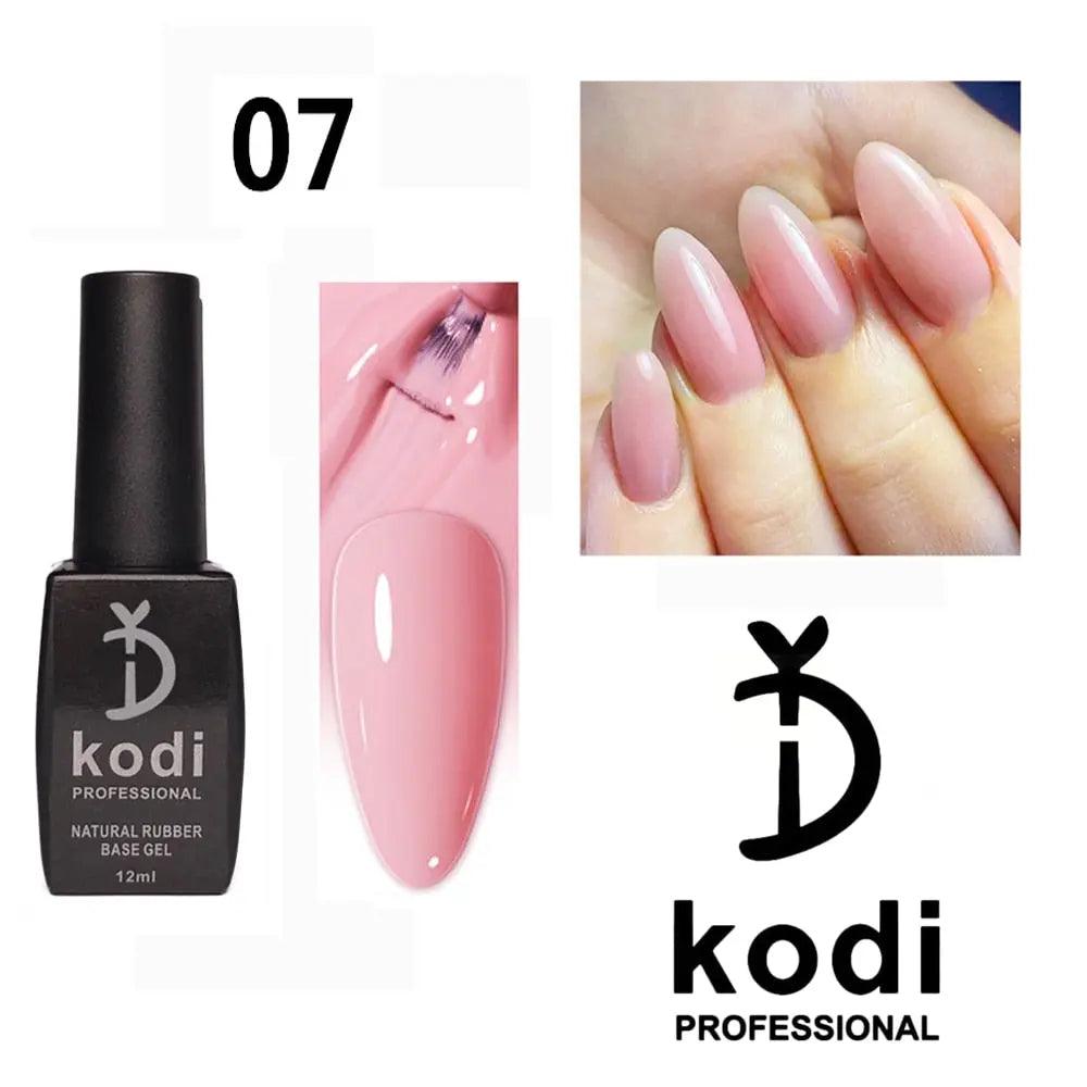 Precise Application with 2 in 1 Glitter Nail Base