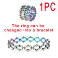 Fashionable Retractable Ring Deformable Copper Bracelet - BEAUTIRON