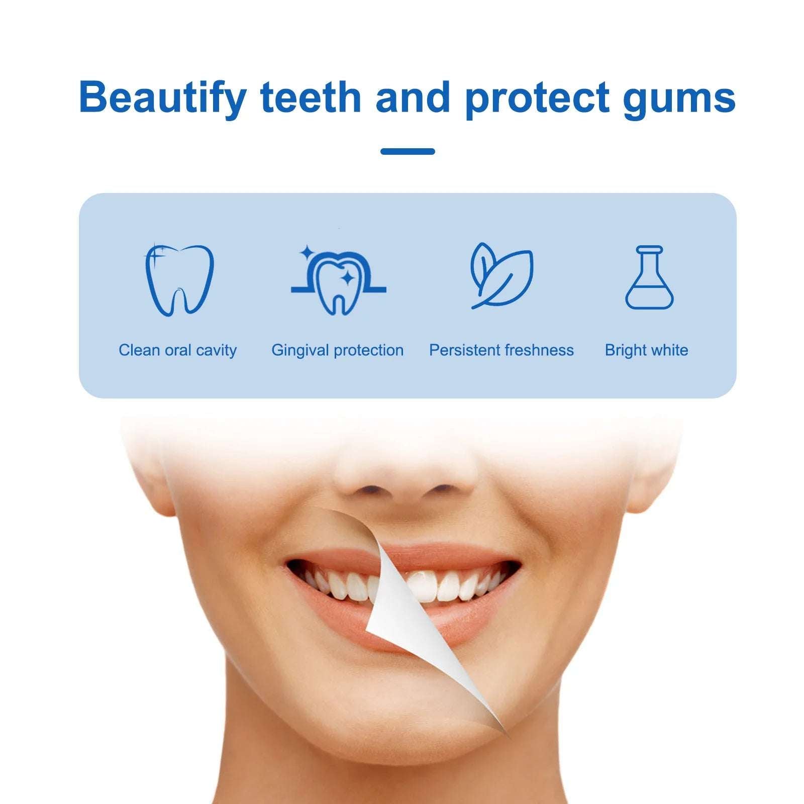 Teeth Cleaning Gel Removes Plaque Stains Oral Hygiene Fresh Breath Yellow Tartar Removal Brighten Dental Tooth Whitening Gel