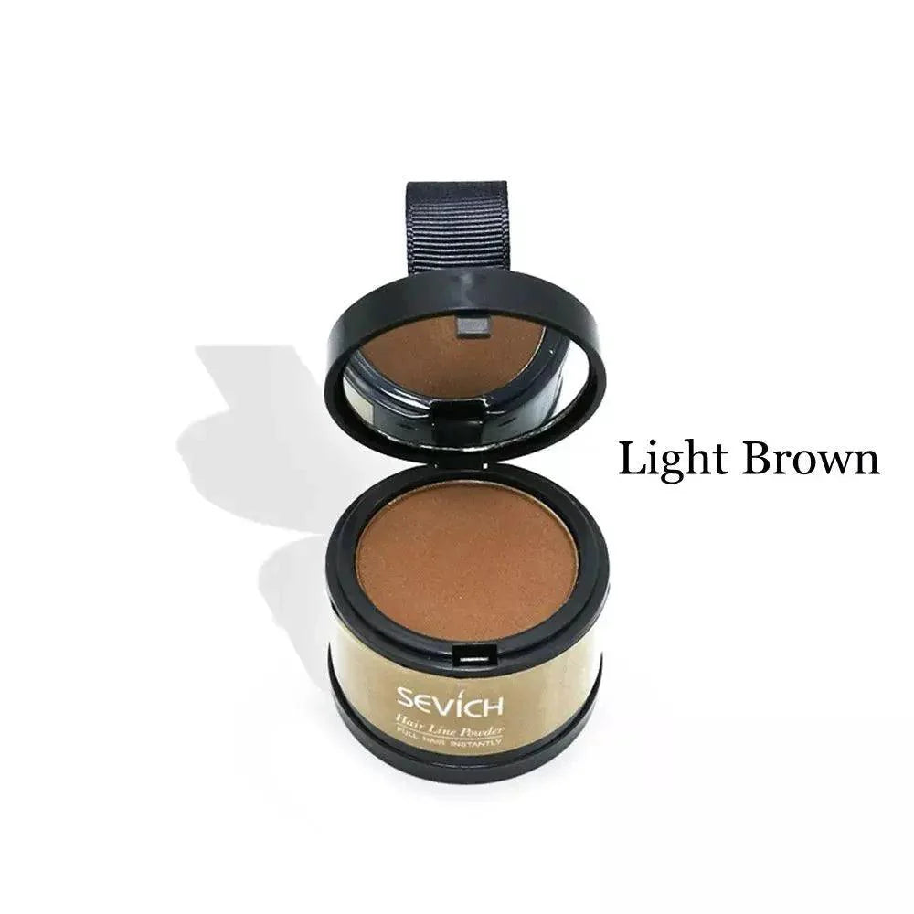 1PC Hairline Repair Filling Powder With Puff Sevich Fluffy Thin Powder Pang Line Shadow Powder Forehead Hair Makeup Concealer - BEAUTIRON
