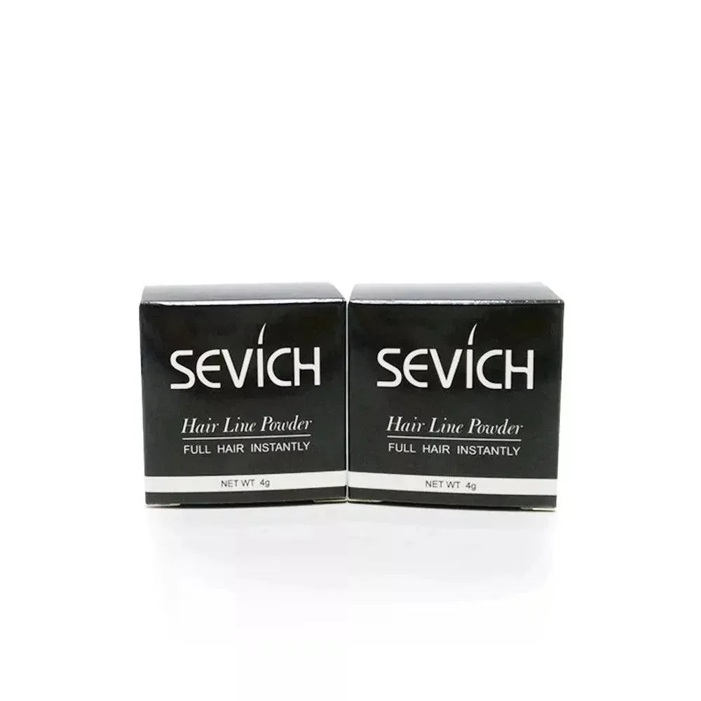 1PC Hairline Repair Filling Powder With Puff Sevich Fluffy Thin Powder Pang Line Shadow Powder Forehead Hair Makeup Concealer - BEAUTIRON