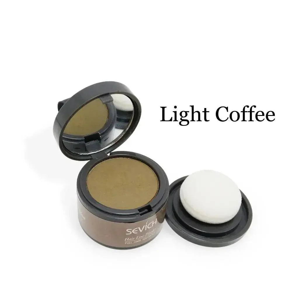 1PC Hairline Repair Filling Powder With Puff Sevich Fluffy Thin Powder Pang Line Shadow Powder Forehead Hair Makeup Concealer - BEAUTIRON