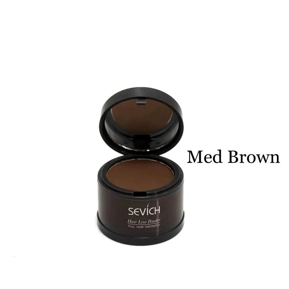 1PC Hairline Repair Filling Powder With Puff Sevich Fluffy Thin Powder Pang Line Shadow Powder Forehead Hair Makeup Concealer - BEAUTIRON