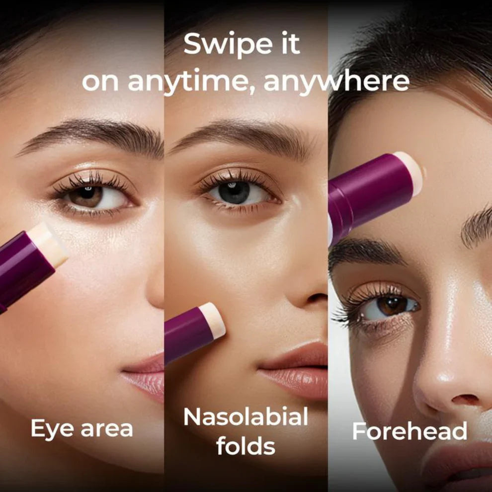 Swipe away eye wrinkles