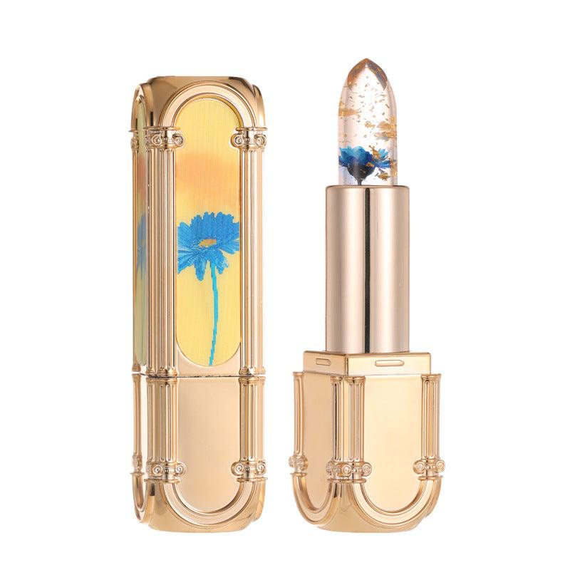 Women's Jelly Warm Flower Square Tube Lipstick Zera