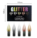 ICE LOVE Liquid Glitter Eyeliner, Metal Waterproof Liquid