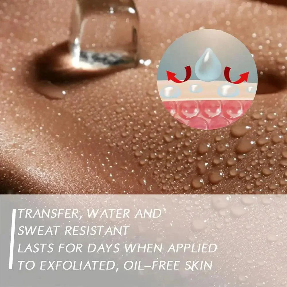 Natural Tattoo Concealer 74ml Full Coverage Tattoo Dark Circles Hide Blemishes Acne Scars Correct Pigment Waterproof Lasting