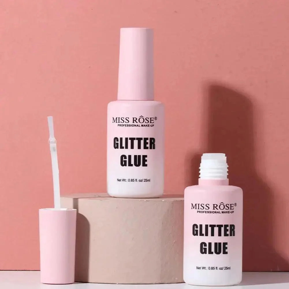 25ml Facial Makeup Glitter Glue Long Lasting Waterproof Face Glitter Glue For Eye Jewels Face Gems Eyeshadow Lip Glue Nail - BEAUTIRON
