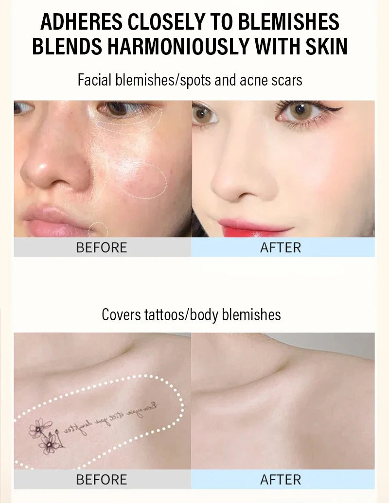 Moisturizing Concealer Face Brightening Concealer Covering Acne Scar and Dark Circles Under The Eyes Concealer Pen Liquid Makeup