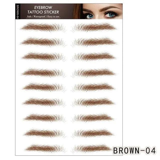 Waterproof Eyebrow Stickers - Endure Any Weather